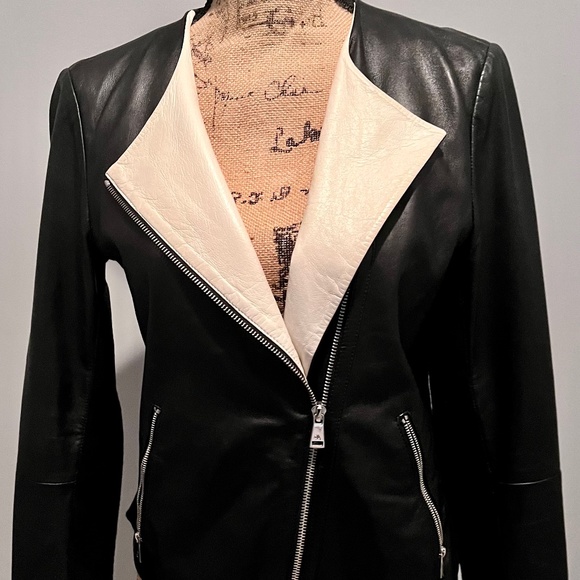 Designer leather jacket - Picture 1 of 3